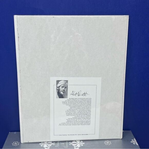 1977 Don Davey Signed Lithograph Print California Street San Francisco 4x6 NEW - Picture 5 of 6